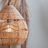 Load image into Gallery viewer, Rattan Pendant Lamp Retro Hanging Lights Rope Lampshade
