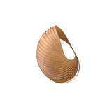 Load image into Gallery viewer, Shell Plug In Wall Sconce Wood Lampshade Art Sconce Light