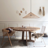 Load image into Gallery viewer, Rustic Pendant Light Umbrella Wicker Lampshade