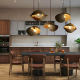 Load image into Gallery viewer, Novelty Shell Shaped Bamboo Pendant Lights
