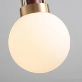Load image into Gallery viewer, Modern Design Hanging Lamp White Glass Shade Pendant Light with Wooden Top