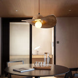 Load image into Gallery viewer, Modern Straw Hat Ceiling Lamp Resin Shade