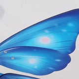 Load image into Gallery viewer, LED Acrylic Ceiling Fans Kids Pink/Blue 5 Butterfly Wing Blades Bedroom 42&quot; Wide