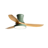 Load image into Gallery viewer, Modern 3-Blade Ceiling Fan Polish Finish Fan with Light for Home