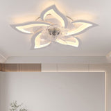 Load image into Gallery viewer, Metal Flower Shape Ceiling Fan Modern Style