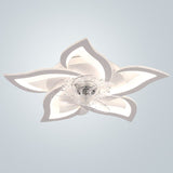 Load image into Gallery viewer, Metal Flower Shape Ceiling Fan Modern Style