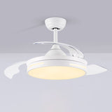 Load image into Gallery viewer, Drum Interior LED Ceiling Fan Fixture in Black / White