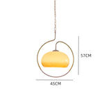 Load image into Gallery viewer, Modern Yellow Metal Pendant Lights