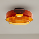 Load image into Gallery viewer, Creative Glass Ceiling Light Multi-Layer Pendant Lampshade