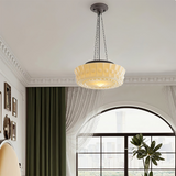 Load image into Gallery viewer, White Glass Vintage Round Pendant Light