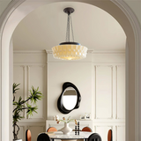 Load image into Gallery viewer, White Glass Vintage Round Pendant Light