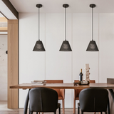 Load image into Gallery viewer, Black White Grey Pendant Light Cone Ceiling Lamp
