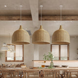 Load image into Gallery viewer, Bohemian Pendant Lampshade Rattan Woven Pendant Light