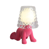 Load image into Gallery viewer, Nordic Chrome Little Golden Man Table Lamp Children&#39;s Room Night Lights