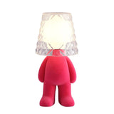 Load image into Gallery viewer, Nordic Chrome Little Golden Man Table Lamp Children&#39;s Room Night Lights