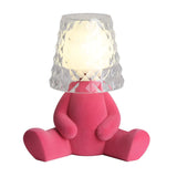 Load image into Gallery viewer, Nordic Chrome Little Golden Man Table Lamp Children&#39;s Room Night Lights