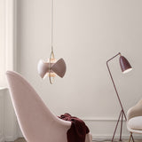 Load image into Gallery viewer, Nordic bedroom bedside creative metal single-head chandelier