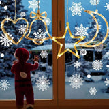 Load image into Gallery viewer, 3D Christmas Decoration Window Hanging Lights with Suction Cup