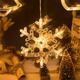 Load image into Gallery viewer, 3D Christmas Decoration Window Hanging Lights with Suction Cup
