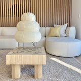 Load image into Gallery viewer, Japanese Simple Rice Paper Desktop Decorative Table Lamp