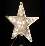 Load image into Gallery viewer, Christmas Tree Toppers Flash LED Star Decoration Light