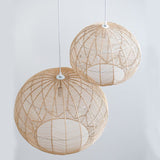 Load image into Gallery viewer, Japanese Rattan Chandelier Light Woven Pendant Light Shade
