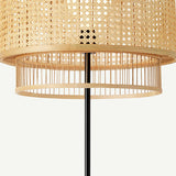 Load image into Gallery viewer, Hand-Woven Rattan Floor Lamps &amp; Table Lamp Vintage Design