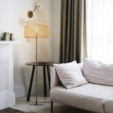 Load image into Gallery viewer, Hand-Woven Rattan Floor Lamps &amp; Table Lamp Vintage Design
