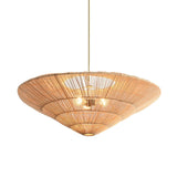 Load image into Gallery viewer, Rattan Vintage Umbrella Pendant Light