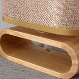 Load image into Gallery viewer, Creative Solid Wood Small Tank Table Lamp