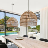 Load image into Gallery viewer, Basket Rattan Woven Pendant Light Shades