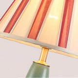 Load image into Gallery viewer, Brass Table Lamp Ceramic Desk Lampshade Retro Floor Lamp